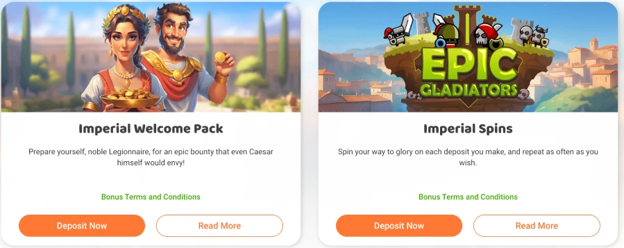 Imperial wins casino